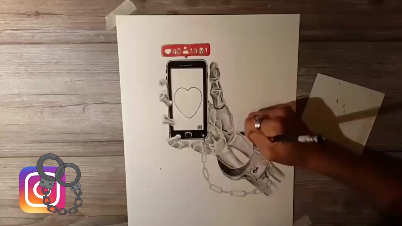 Social media slaves 💀 timelapse of my work YouTube