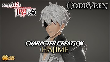 Code Vein - Hajime Character Creation (Arifureta)