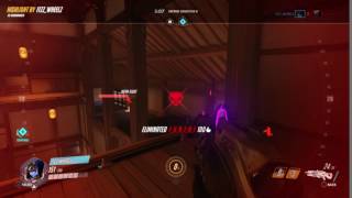 Overwatch Practice: Widowmaker Double Kill #25