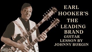 The Leading Brand Earl Hooker Standard Tuning Slide Guitar Lesson