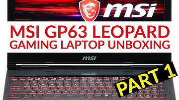 MSI GP63 Leopard 8RE - 065UK 15.6" Gaming Laptop REVIEW Part 1 | HENRY REVIEWS & AO.com