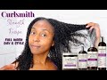 Full Wash Day Routine ft. Curlsmith's Strength Line for Damaged Hair...Should You Spend Your Coins??