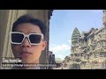 Angkor Wat temple in Cambodia (Khmer empire).