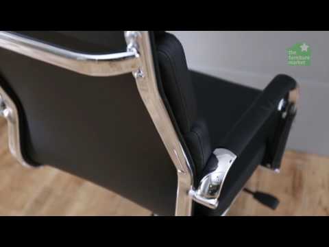 video-eames-style-black-leather-high-back-office-chair