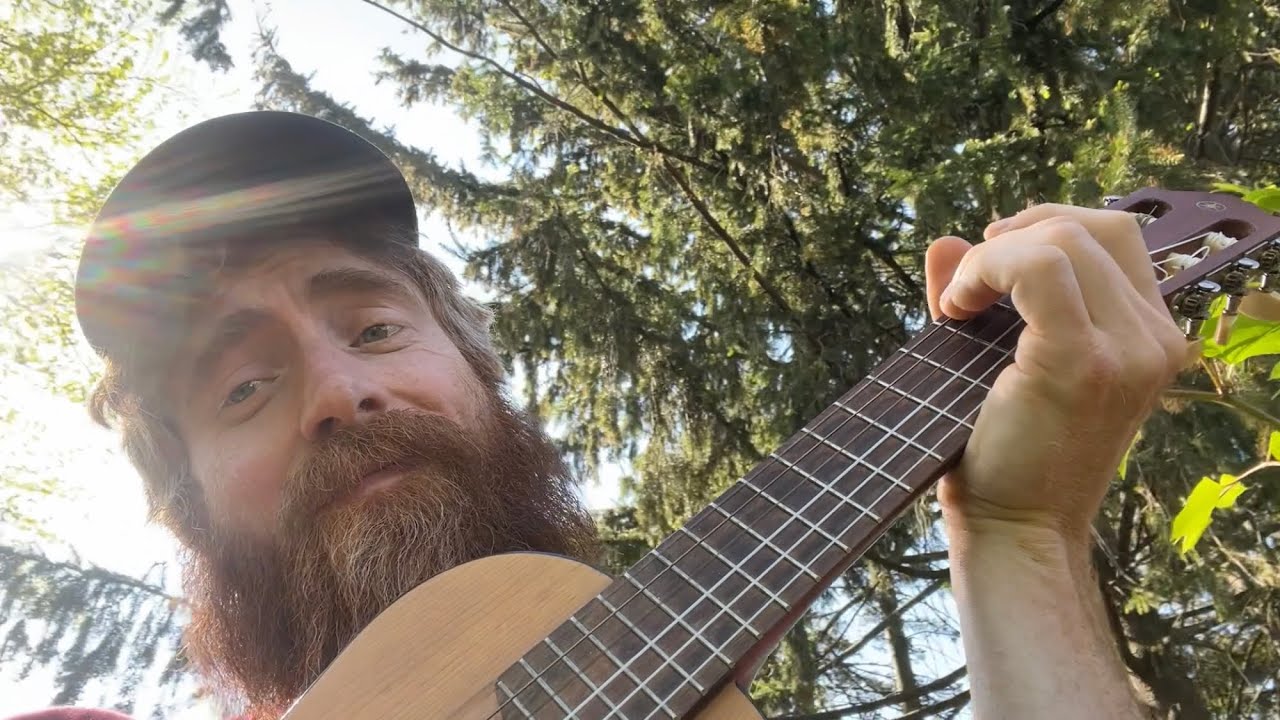 ASMR💤Softly Playing & Singing You To Sleep (Backyard Edition)💤