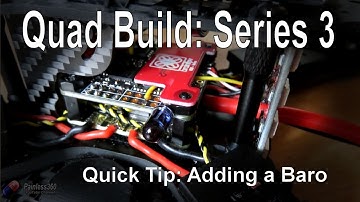 (6/7) Quad Build Series 3 - Quick Tip: The Barometer you can add to the BrainFPV RE1