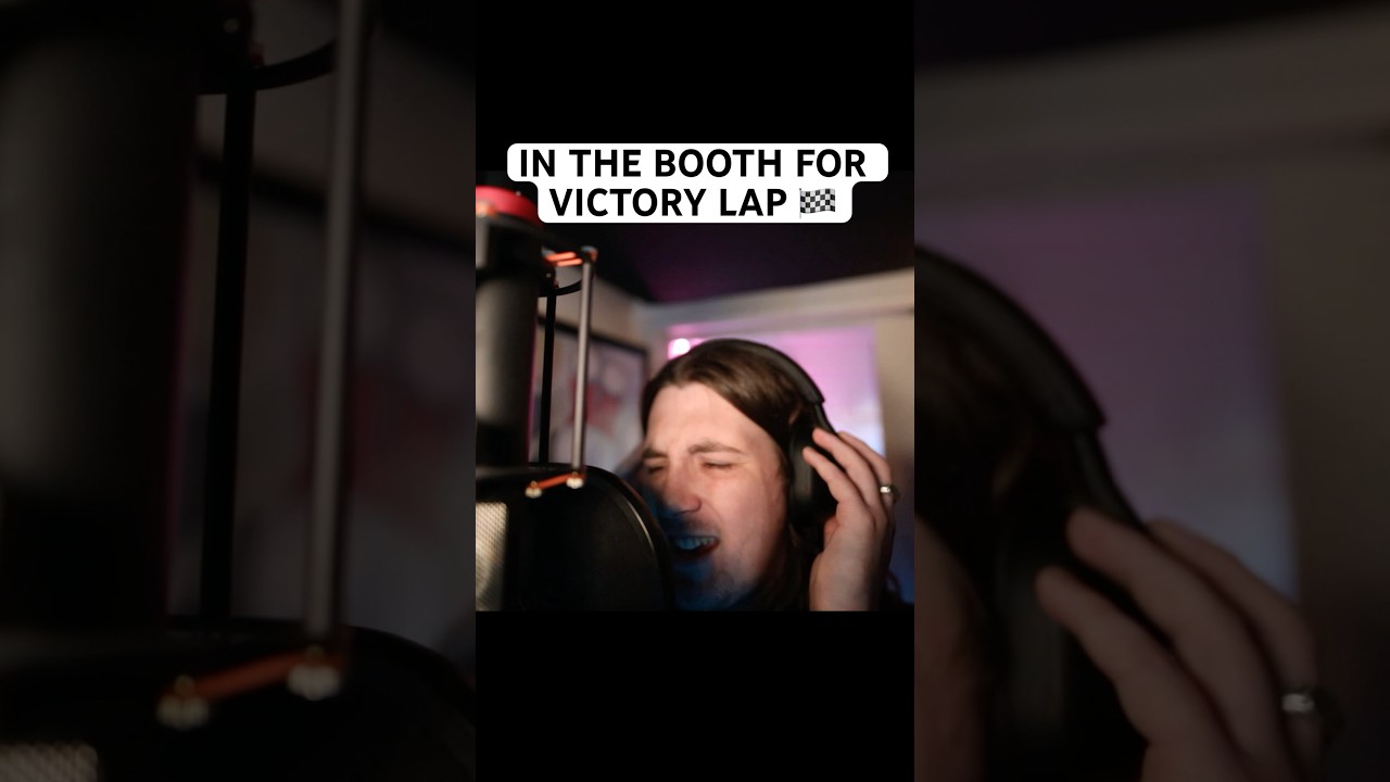 Recording vocals for Victory Lap. New single out August 22 