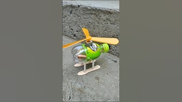 How to make a helicopter diy plastic bottle helicopter #shorts #ytshorts #video #viral