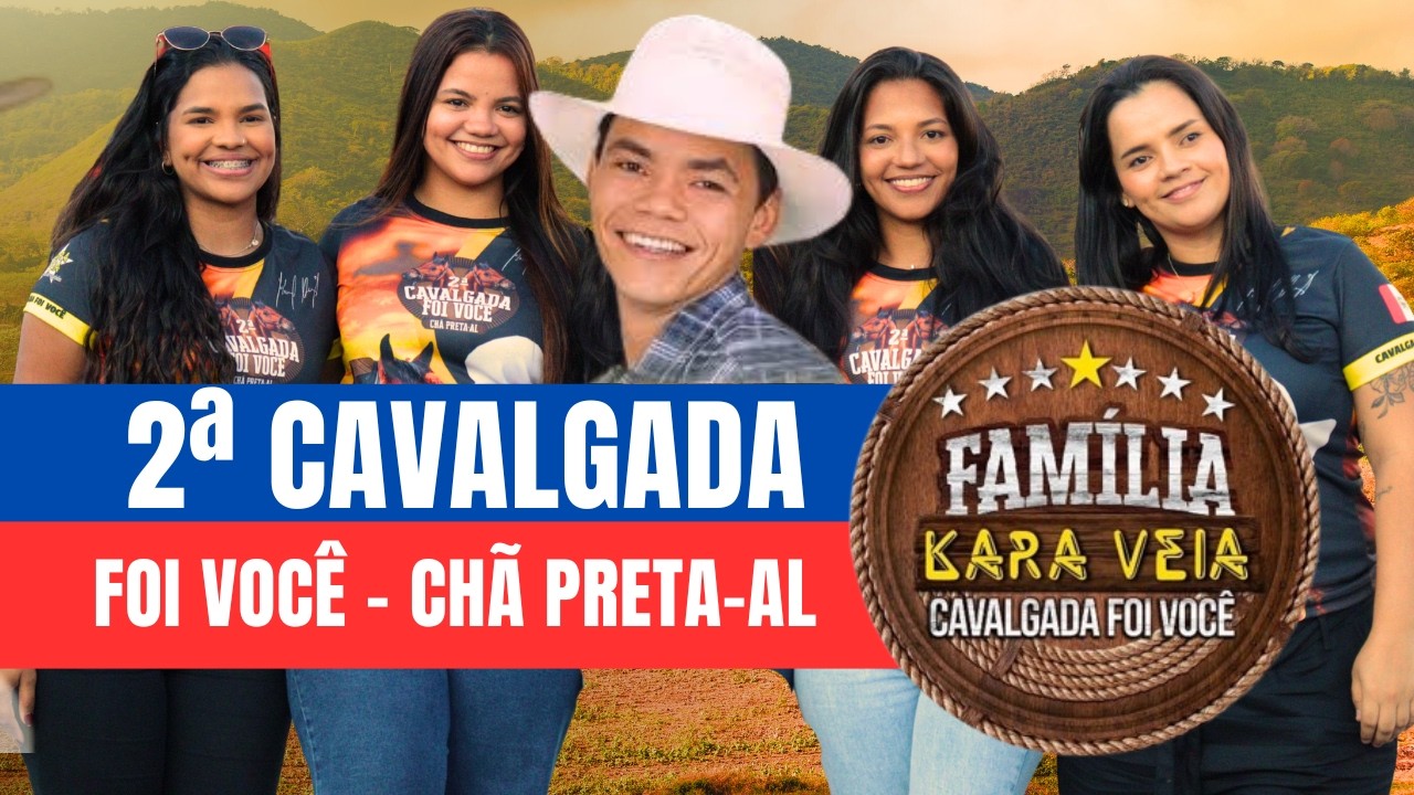 CAVALGADA EM CHÃ PRETA – UMA HOMENAGEM EMOCIONANTE A KARA VEIA | TRADIÇÃO E CULTURA DO SERTÃO