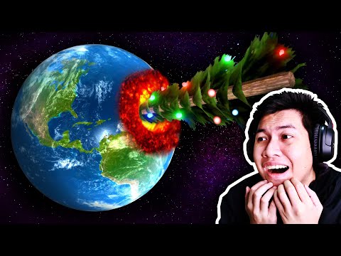 โลก vs ต้นคริสต์มาส (วันโลกแตก)