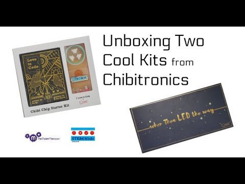Chibitronics Chibi Chip Starter Kit Unboxing Youtube