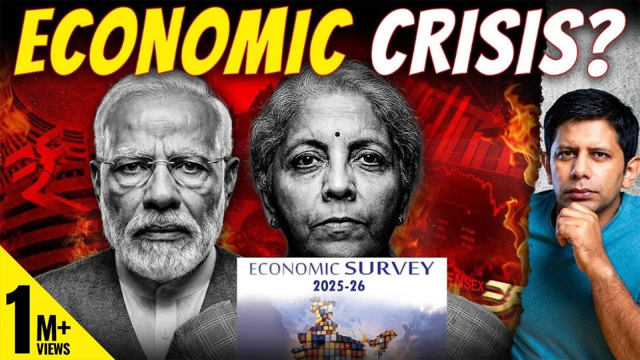 Pt.1- Economic Survey Admits To Impending Crisis | Who Is Modi Govt Blaming Now? | Akash Banerjee