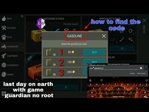 Last Day On Earth With Game Guardian No Root How To Find The Code