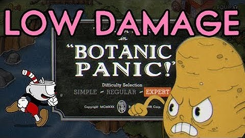Cuphead Low Damage Challenge: Botanic Panic