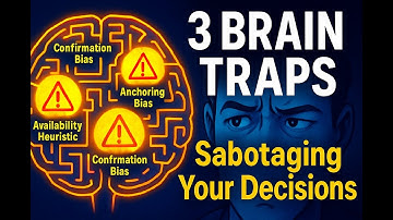Cognitive Biases: How Your Brain Secretly Sabotages Your Decisions (And How to Fix It!)