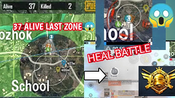 How To Survive Last Zone In Conqueror Lobby 37 ALIVE LAST ZONE 😱 | PUBG MOBILE