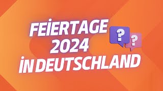 Feiertage 2024 in Deutschland screenshot 2