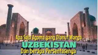 Apakah Islam Agama Terbanyak yang Dianut Rakyat Uzbekistan ? Berapa Persentasinya ?