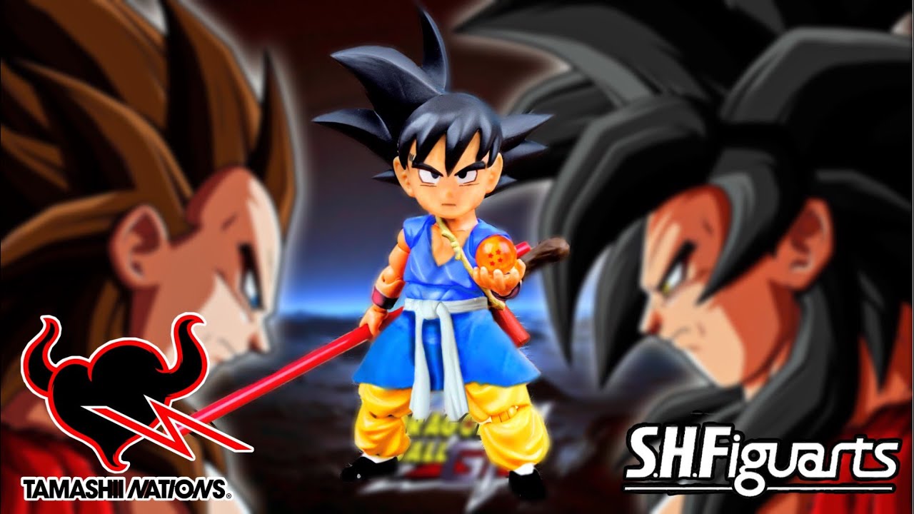 NEW Dragon Ball GT Kid Goku S.H. Figuarts 2020 OFFICIAL ...
