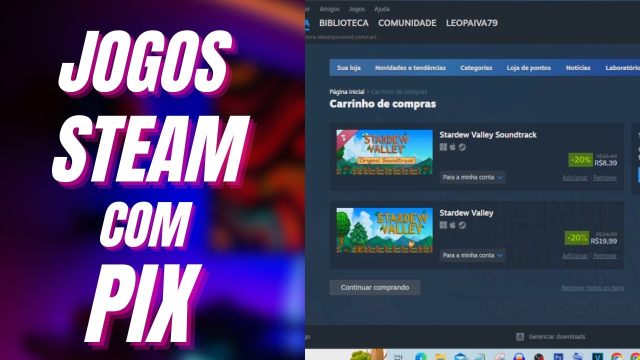 COMPRAR JOGOS NA STEAM COM PIX | ATUALIZADO 2024! - YouTube