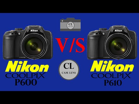 Nikon P610 vs Nikon P600