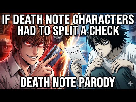 If Death Note Characters Had to Split a Check - YouTube