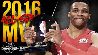 Russell Westbrook Full Highlights at 2016 All-Star Game -  31 Pts, Back To Back MVP!