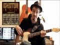 Kashmir (Led Zeppelin) - Guitar tutoriel rock in DADGAD