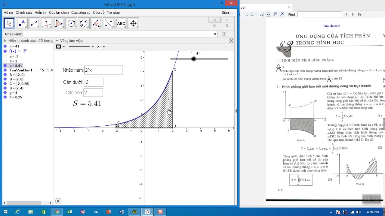 HD VE UNG DUNG TICH PHAN TRONG HINH HOC