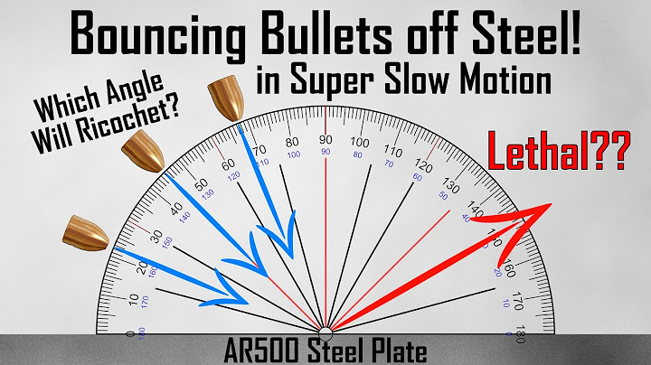 Are Bullet Ricochets Actually Lethal? - Ballistic High-Speed