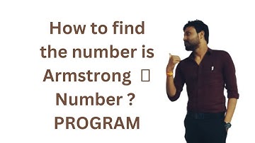 How to check number is Armstrong? #interview #suryavenu #armstrongnumber #javaprogramming #java
