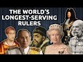 The world’s longest-serving monarchs