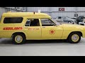 Mount Isa Ambulance - Rare 3-Door Holden Panel Van