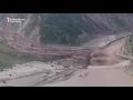 Mudslide Blocks Crossing Between Tajikistan and Kyrgyzstan