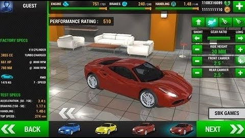 Racing limits gameplay (completing level 6 with super speed)