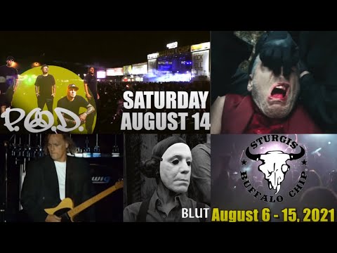 Kid Rock/ZZ Top/POD on Sturgis Fest 2021 - Pink Floyd new live DVD - Voivod livestream - Lindemann