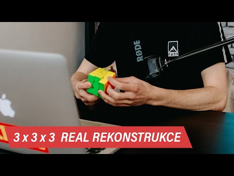 avg5: 7.62s Real rekonstrukce 3x3x3 Rubikovy kostky ft. Matěj Grohmann | FYFT.cz