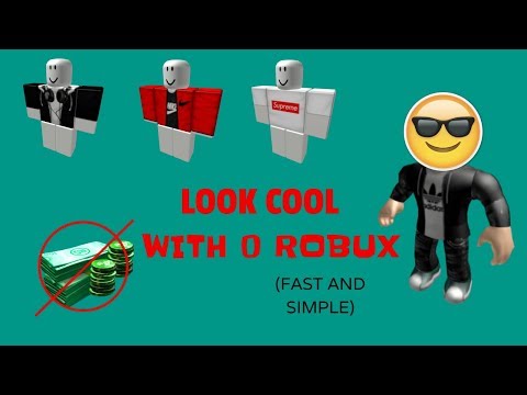 Look Rich Without Robux On Roblox October 2020 Works Youtube - how to look cool in roblox with less than 80 robux youtube