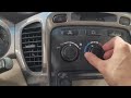 A/c blowing warm? Try this trick! 2003 Toyota Highlander. #customerstateswhat