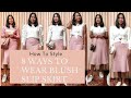 What to Wear With a Slip Skirt // How To Style Lookbook