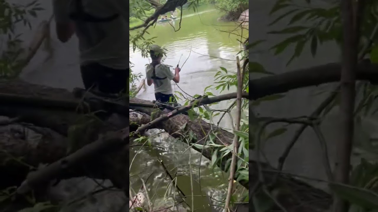 PB mirror at the lake 