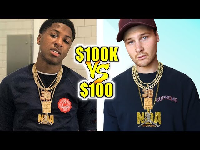 I Bought NBA YoungBoy's EXACT OUTFIT & CHAINS For CHEAP!! $100 Outfit VS  $100k Outfit 