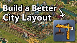 Forge of Empires: How To Improve Your City Layout! (By UBERnerd14!)