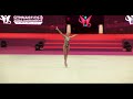 Arina Averina (RUS) hoop Qualification 27,150 | World Rhythmic Gymnastics 2021