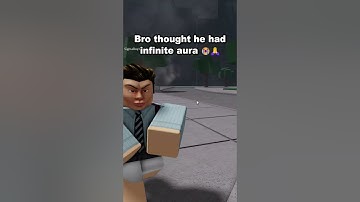 He thought he had infinite aura 💀| The Strongest Battlegrounds #tsb #roblox  #humbled @1STUD