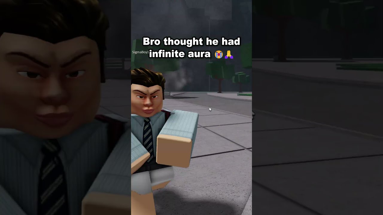 He Thought Had Infinite Aura The Strongest Battlegrounds Tsb Roblox Humbled 1STUD