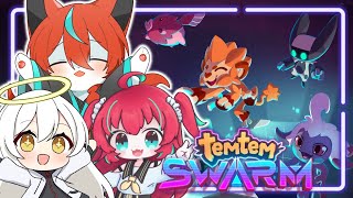 【#Temtem: Swarm 】急にはじまる新作ゲームコラボ！🦊【Vtuber /伯道リル】