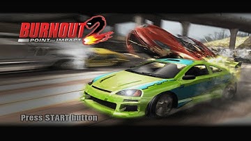 Burnout 2: Point of Impact (PS2) - Longplay Full Game