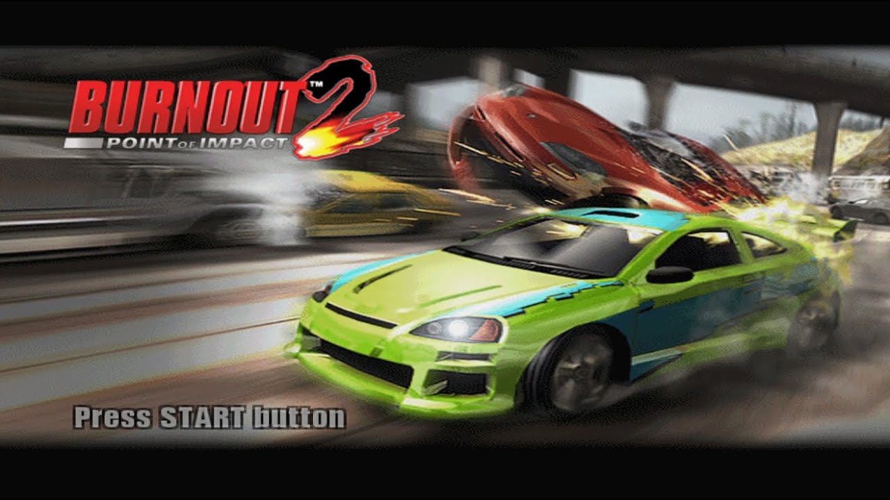 Burnout 2: Point of Impact (PS2) - Longplay Full Game
