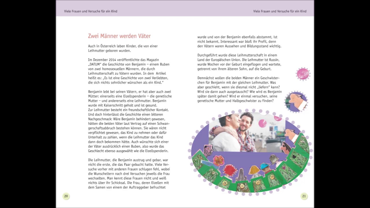 Leihmutterschaft: die Perspektive des Kindes Leihmutterschaft: Die Mütter anderer Kinder |